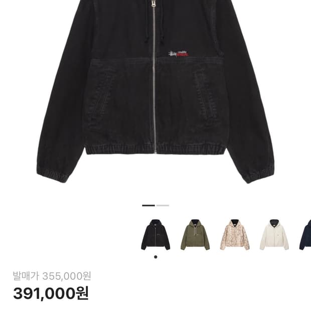 스투시 인슐레이티드 자켓