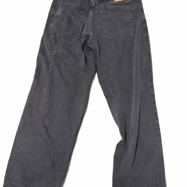 리바이스578 배기진 흑청 34x32