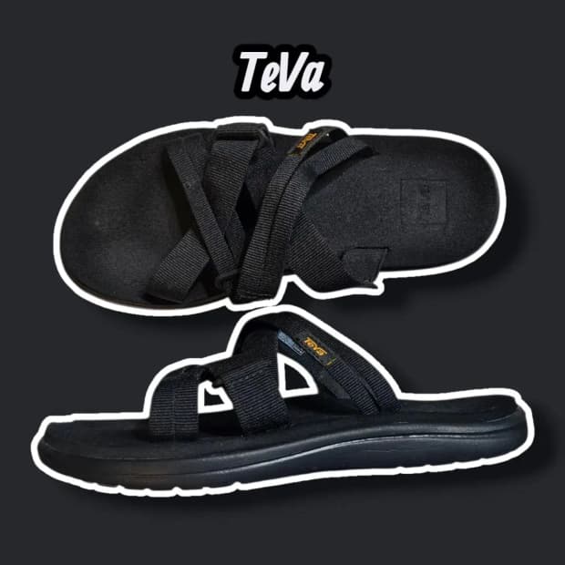 240/ TEVA 테바 슬리퍼 블랙 /0705
