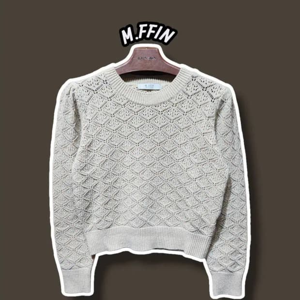 F/ M.FFIN 엠핀 캐시미어 혼방 니트 /0930