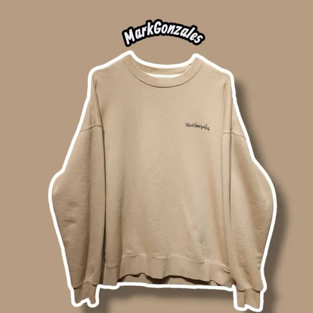 L/ 마크곤잘레스 맨투맨 베이지 /1021