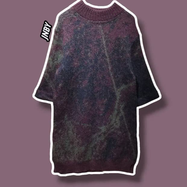 L/ JNBY 모헤어 울 혼방 니트 원피스 /1023