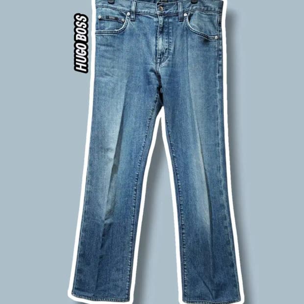 32/ 휴고보스 레귤러핏 데님 팬츠 /1029