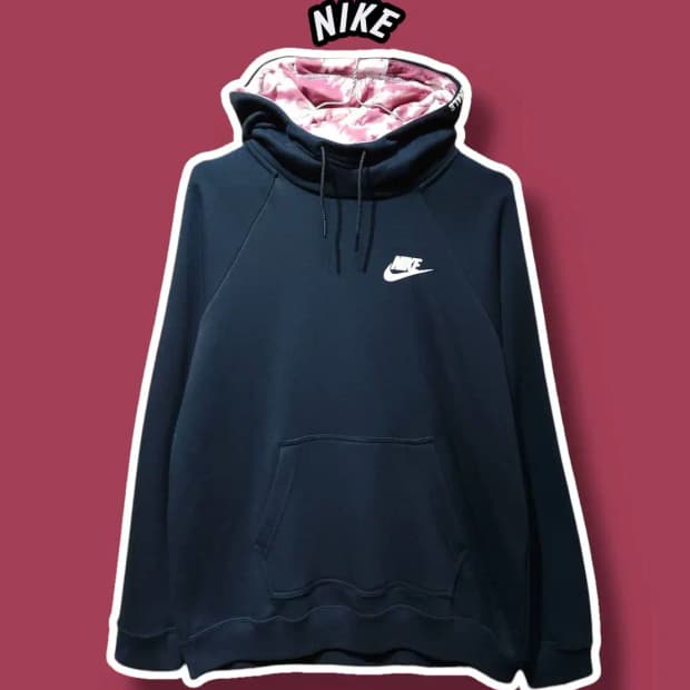 M/ 나이키 우먼 기모 후드티 챠콜 /1106