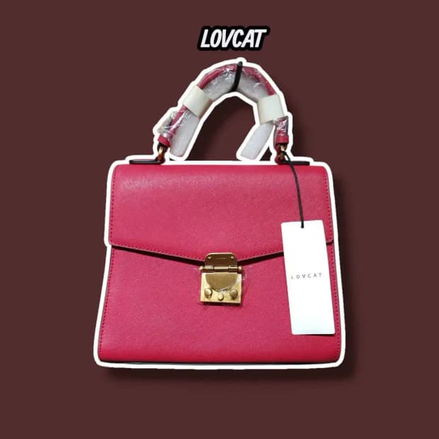 러브캣 베이직32 사첼백 새상품 /1107