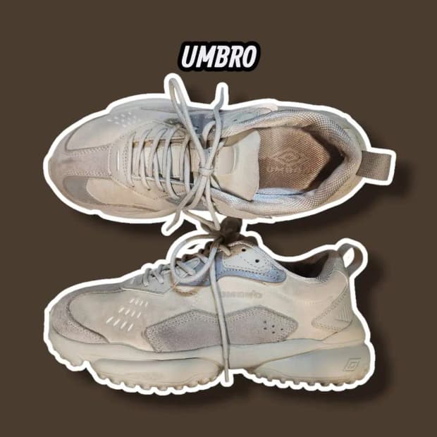 250/ 엄브로 스티뉴 레이스 스니커즈 베이지 /1112