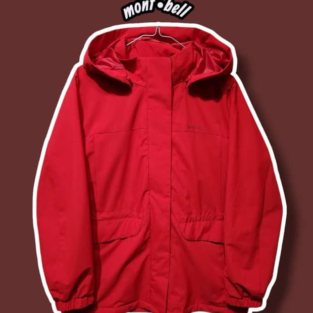 100/ 몽벨 여성 웜에디션 웨더 자켓 레드 /1201