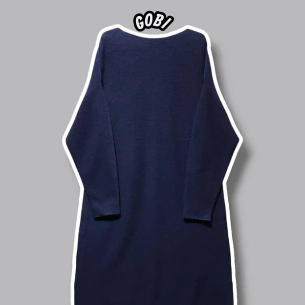 L/ GOBI 고비 캐시미어 100 니트 원피스 /1202