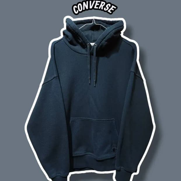 95/ 컨버스 자수로고 루즈핏 후드티 /1202