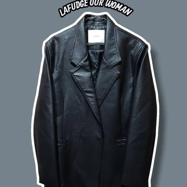 M/ 라퍼지스토어 라퍼지포우먼 버핑레더 블레이저 자켓 /1203