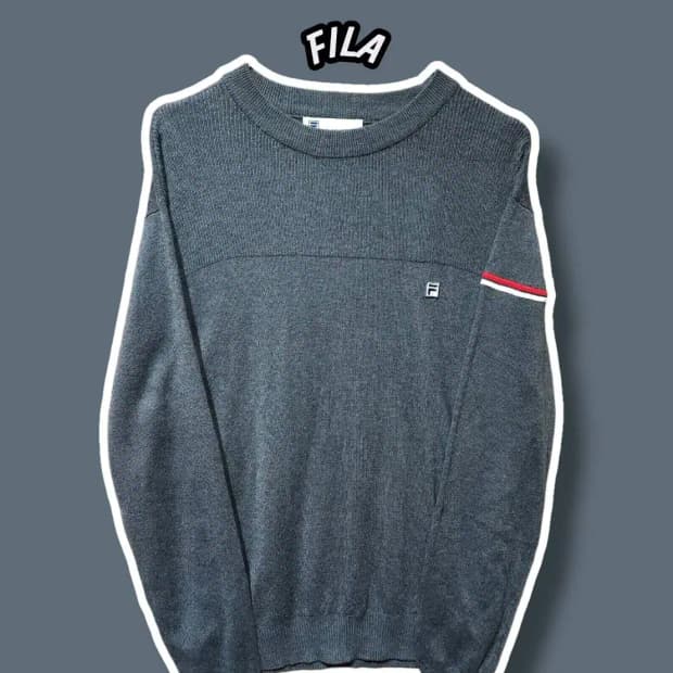 100/ 휠라 골프 캐시미어혼방 니트 /1204