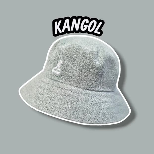 L/ 캉골 남녀공용 버뮤다 버킷햇 민트 새상품 /1208