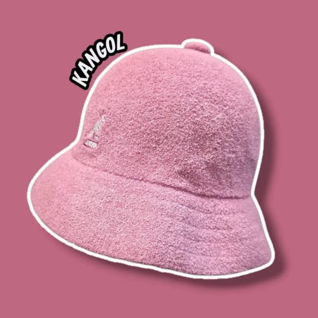 M/ 캉골 페기구 버뮤다 버킷햇 핑크 새상품 /1208