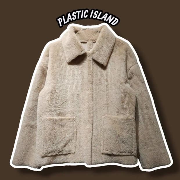 S/ 아이올리 플라스틱아일랜드 퍼자켓 /1210