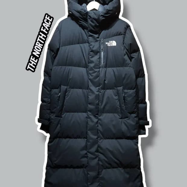 S-90/ 노스페이스 익스플로링 다운 롱패딩 /1211