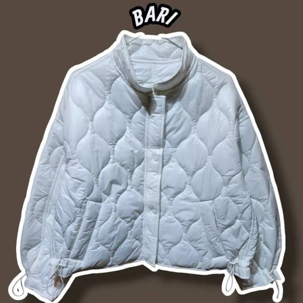 F/ BARI 바리 퀼팅 스트링 경량 자켓 /1212