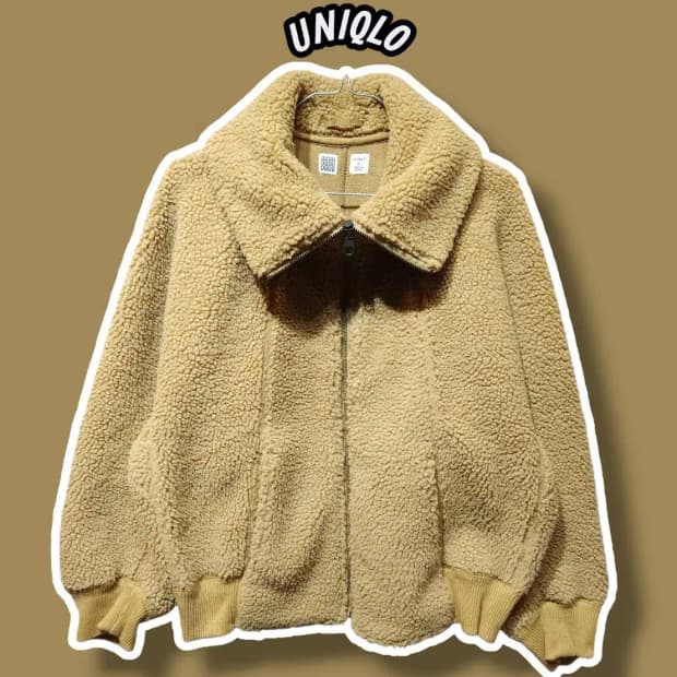 XL/ 유니클로 U 르메르 콜라보 후리스 자켓 /1222