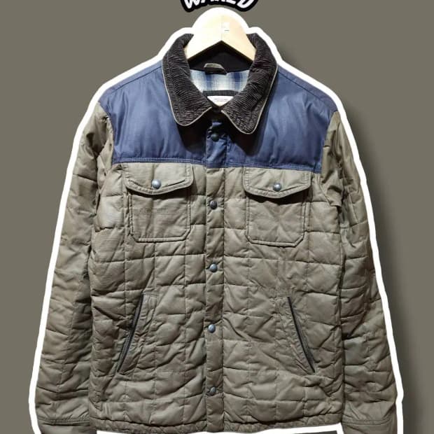 100/ WAXED 시리즈 왁스드 퀼팅 왁스 자켓 /1224