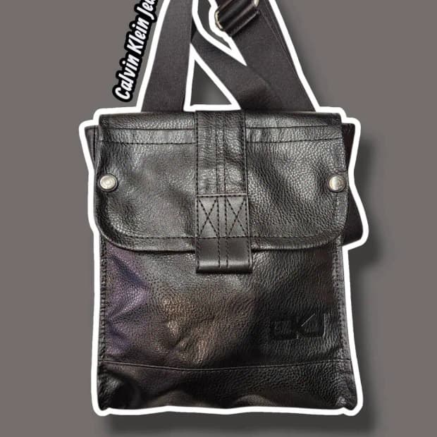캘빈클라인 진 크로스백 블랙 /1231