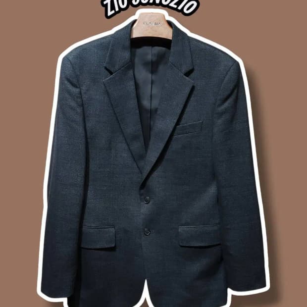 105/ 지오송지오 스판 울 혼방 정장 자켓 /0114