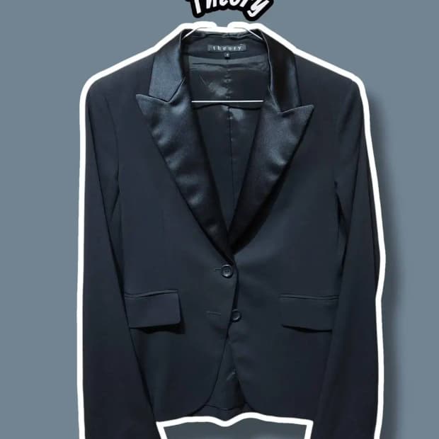 4/ 띠어리 스판덱스 블레이저 자켓 /0120