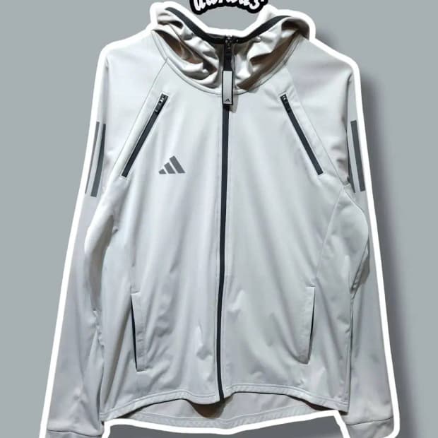 L/ 아디다스 컴뱃스포츠 웜업 러닝후드 자켓 /0120
