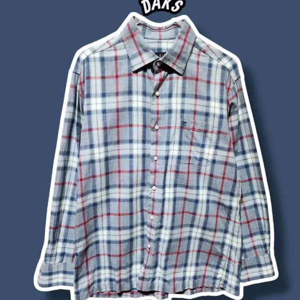100/ 닥스 체크 셔츠 /0121