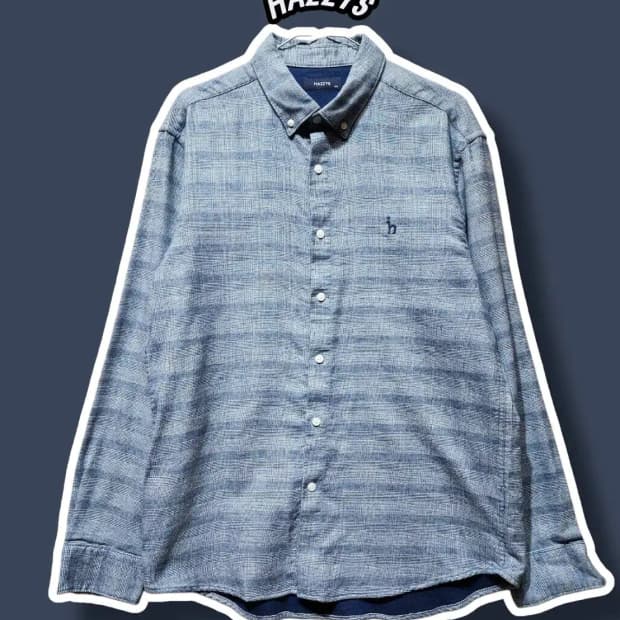 105/ 헤지스 긴팔 잔체크 셔츠 /0122