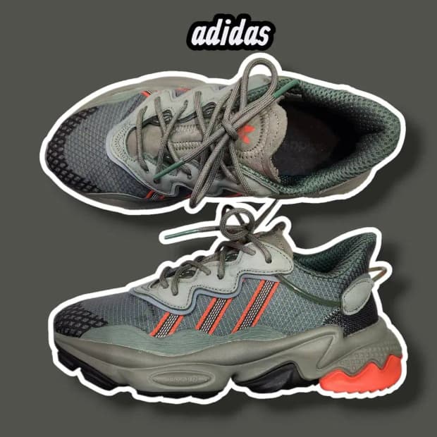 235/ 아디다스 오즈위고 트레이스 그린 /0127