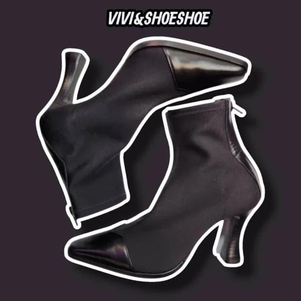 235/ 비비앤슈슈 스판 삭스 부츠 /0127