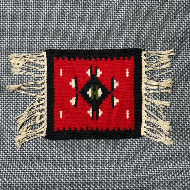 빈티지 네이티브 아메리칸 울 러그 스몰 (old-8389)