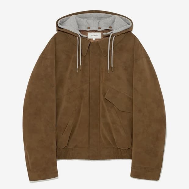글로니 어반 스웨이드 점퍼 브라운 L