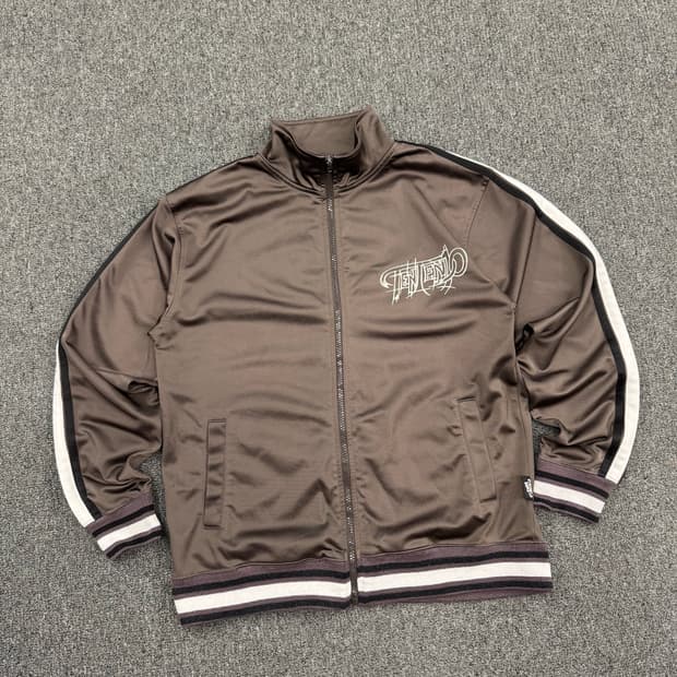 M)Japanese vintage Y2K 프린팅 트랙탑 져지