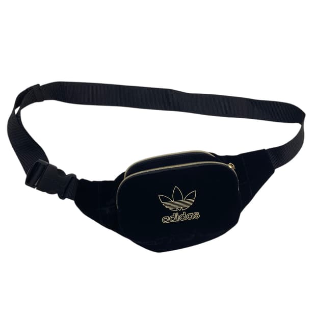 아디다스 벨벳 블랙 힙색
