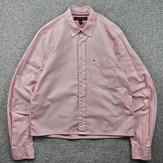 타미힐피거 셔츠 크롭 커스텀 ( S ) / 12011