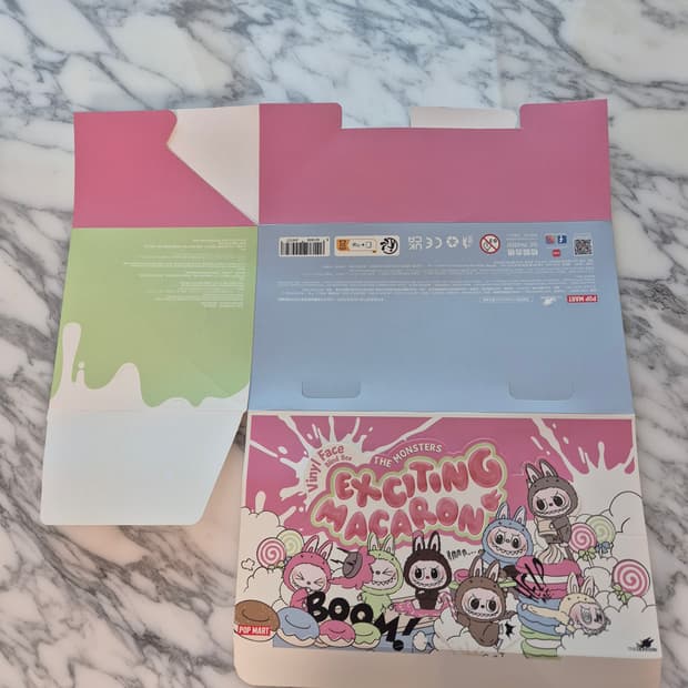 라부부 키링 빈박스 6개입 더 몬스터즈 테이스티 마카롱 시리즈 정품