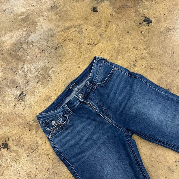 [정품/32] 트루릴리젼 블루 데님 청바지 b19