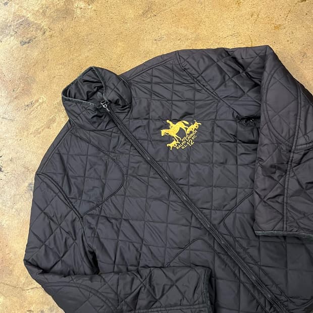 [정품/L] 폴로 랄프로렌 블랙 퀼팅 양면 자켓 b14