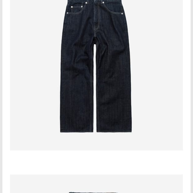 4) 폴리테루 고시마 데님 1워시 인디고