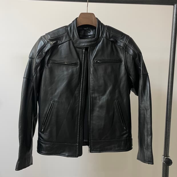 (M) 소가죽 라이더 자켓