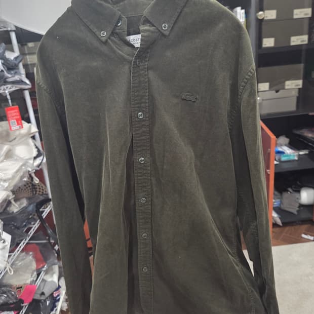 라코스테 카키셔츠