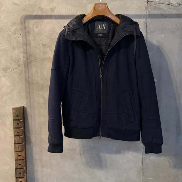 익스체인지 패딩 자켓 슬림100