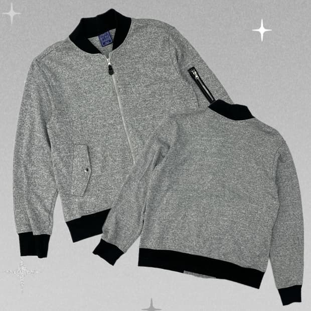 NEXT STAN DARD F4 항공점퍼 후드 아우터 시티보이 빈티지