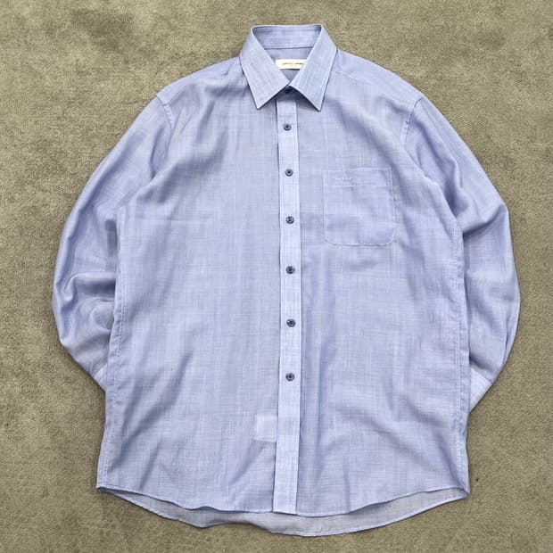 100 피에르가르뎅 하늘색 남방셔츠