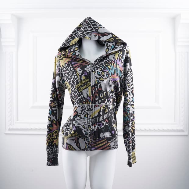 Hysteric Glamour 카툰 그래픽 후드집업