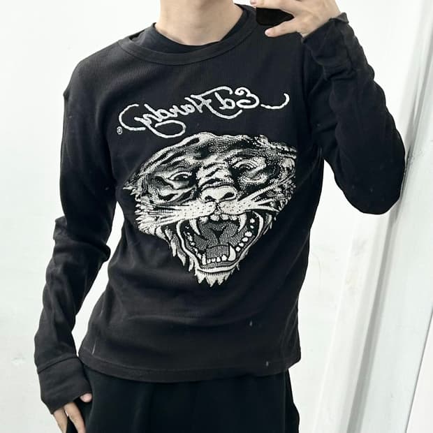 에드하디 와플 롱슬리브