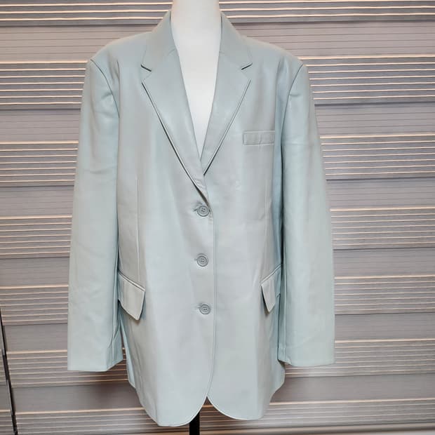 《새상품》에코 레더 자켓 (남녀공용)