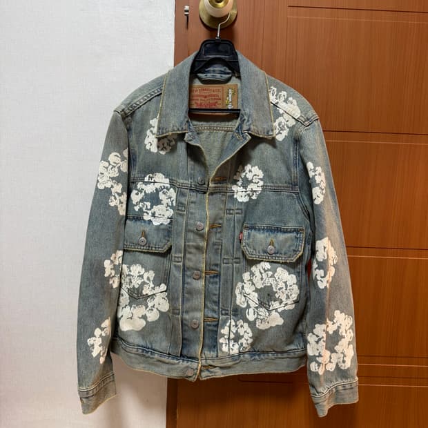 데님 티어스 더티 워시 리쓰 타입 자켓