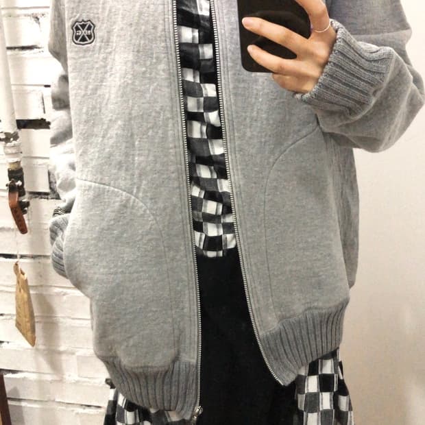 히스테릭글래머 그레이 자켓