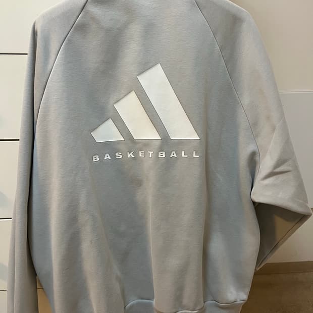 아디다스 바스켓볼 트랙 자켓 L